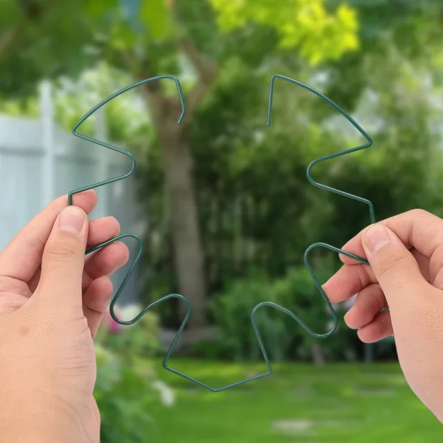 ที่ค้ำต้นไม้โลหะปรับได้ 5/1 ชิ้น สำหรับพยุงกิ่งไม้เลื้อย ต้นมอนสเตอร่า  แบบหนีบ  สำหรับปลูกในบ้านและสวน 4