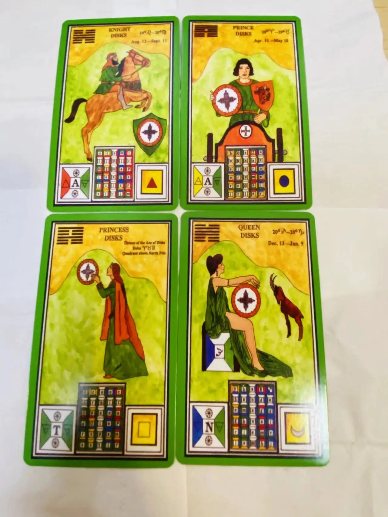 tarot of ceremonial magick A 78 Tarot cards Divination Deck