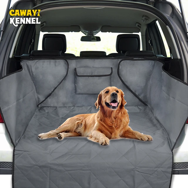 Funda de asiento de coche para perro, protector de maletero, alfombrilla de  transporte para perro, hamaca, protección de maletero de coche - AliExpress