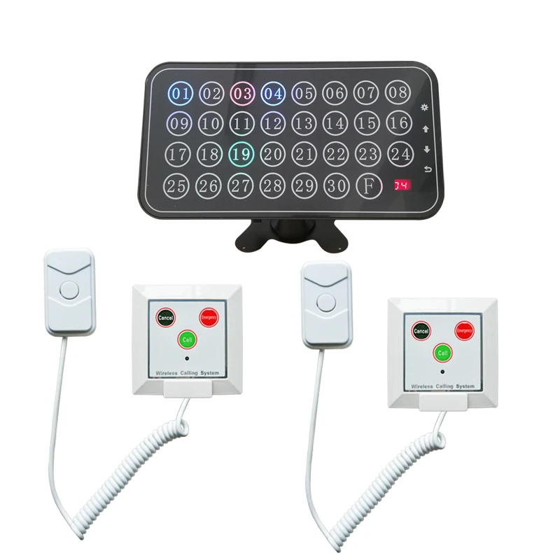 

Hospital wireless call bell system nurse call light flash calling system