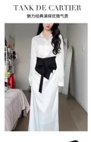 Ceinture large décorative en tissu noir pour femmes, mode 2026, cummerbunds, robe, corset, ceinture de taille 6
