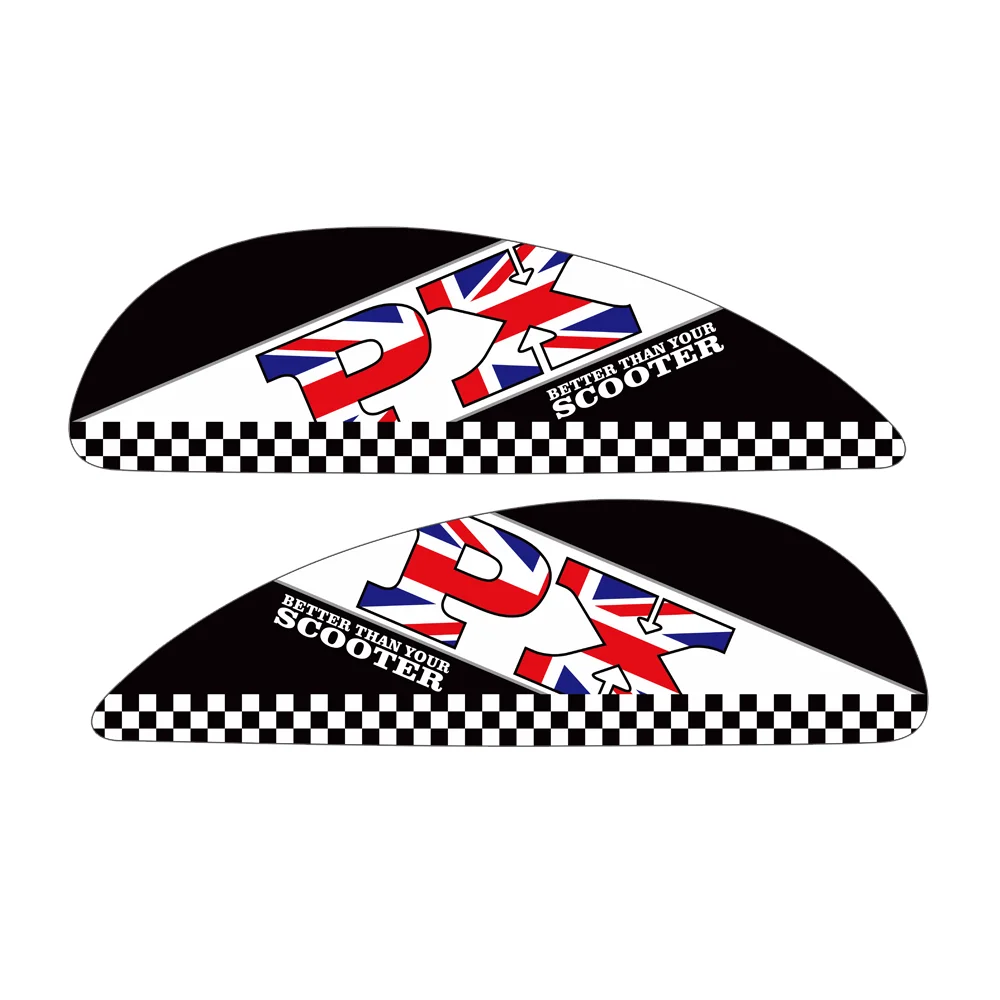 Motorcycle Side Panel Stickers for Vespa PX T5 Scooter-5 | eBay