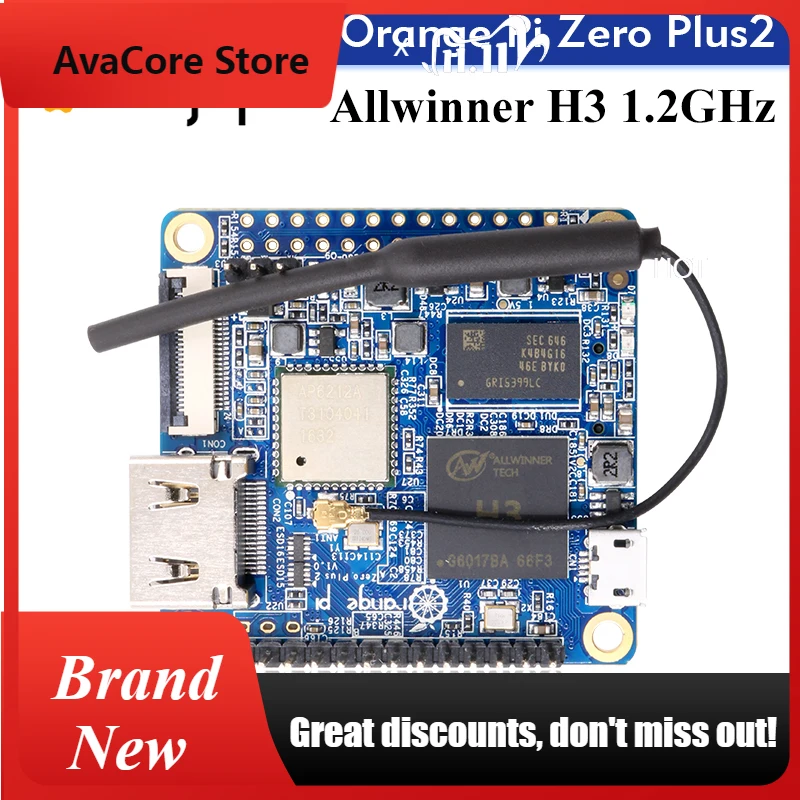 AvaCoreOrange Pi Zero Plus 2 싱글 보드 컴퓨터 512M RAM ..