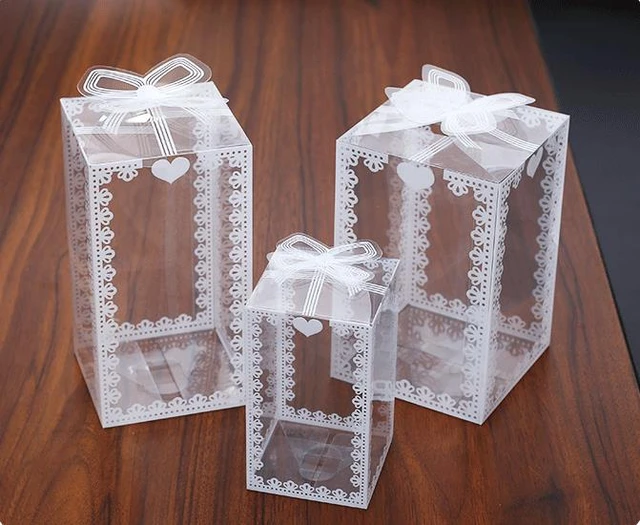 Wholesale Clear Boxes, Transparent Boxes, Wholesale Favor Boxes