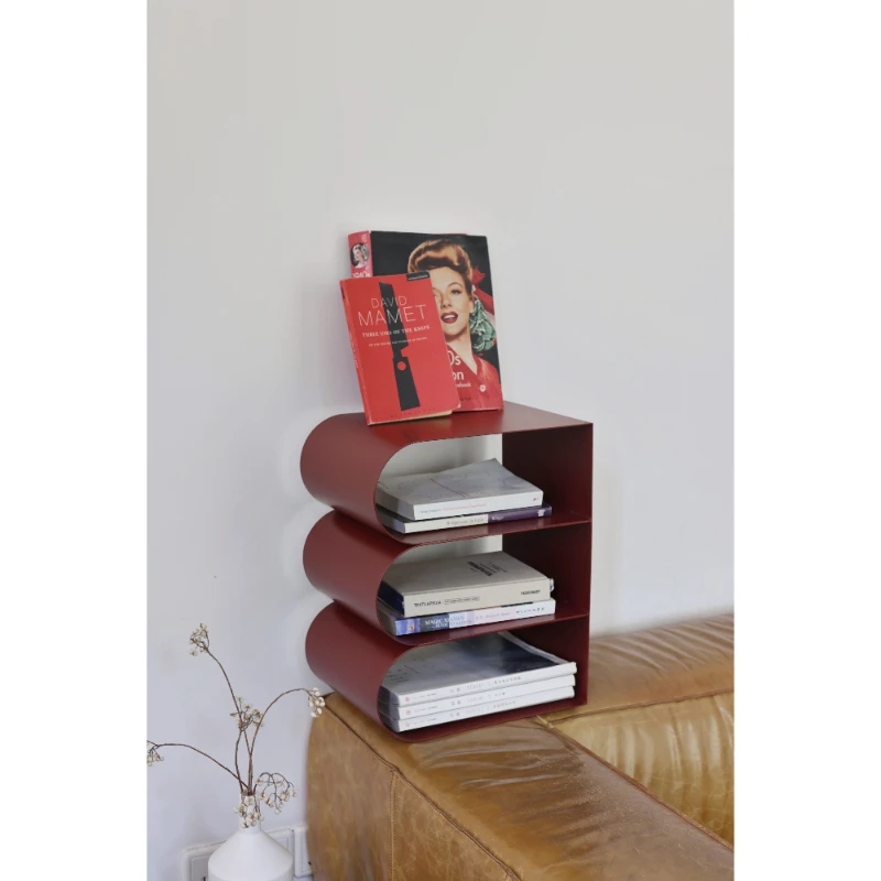 

Books and Newspapers Display Shelves Home Organizer Minimalist Magazine Racks Desk Organizers Household Floor-to-ceiling Storage