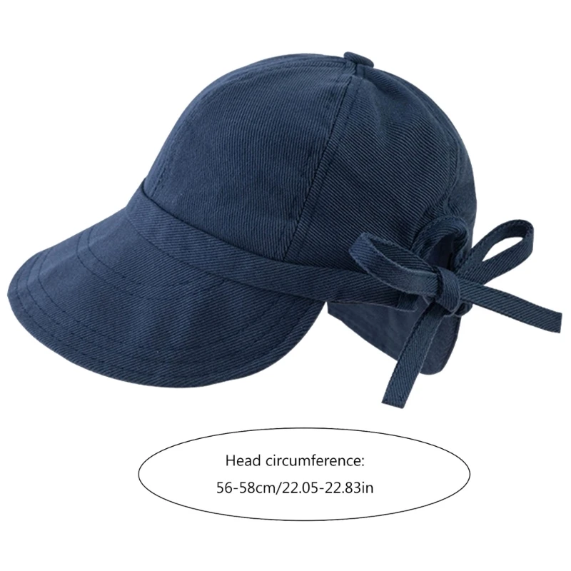 Sombrero de pescador plegable para mujer, gorra de pescador ajustable con protección UV, ala ancha, cola de caballo, Panamá, Verano
