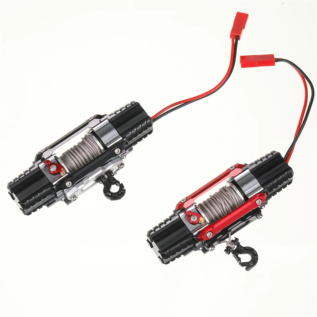 

RCGOFOLLOW 1/10 лебедка из алюминиевого сплава обновленная деталь RC Лебедка для Axial Trx4 Scx10 90046 D90 радиоуправляемая Автомобильная деталь черная