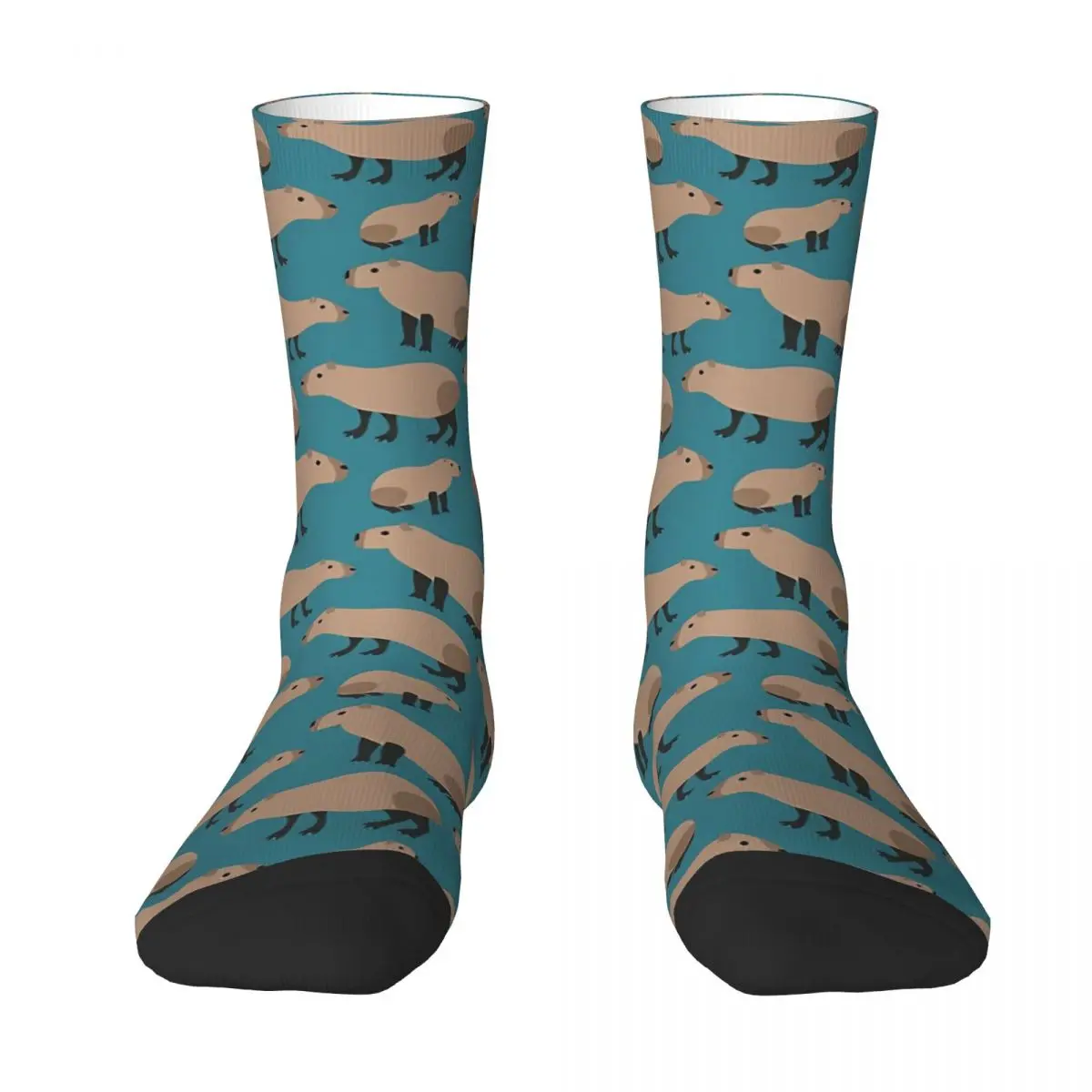 

Capybara Pattern Sock Socks Men Women Polyester Stockings Customizable Design