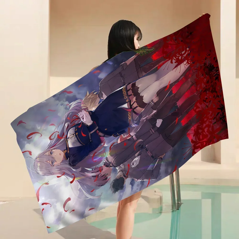 Anime 86 E-Eightysix Big Microfiber Beach Towels Quick Dry Towel Sand Beach Towels Pool Towel For Travel Swim Pool Yoga 5