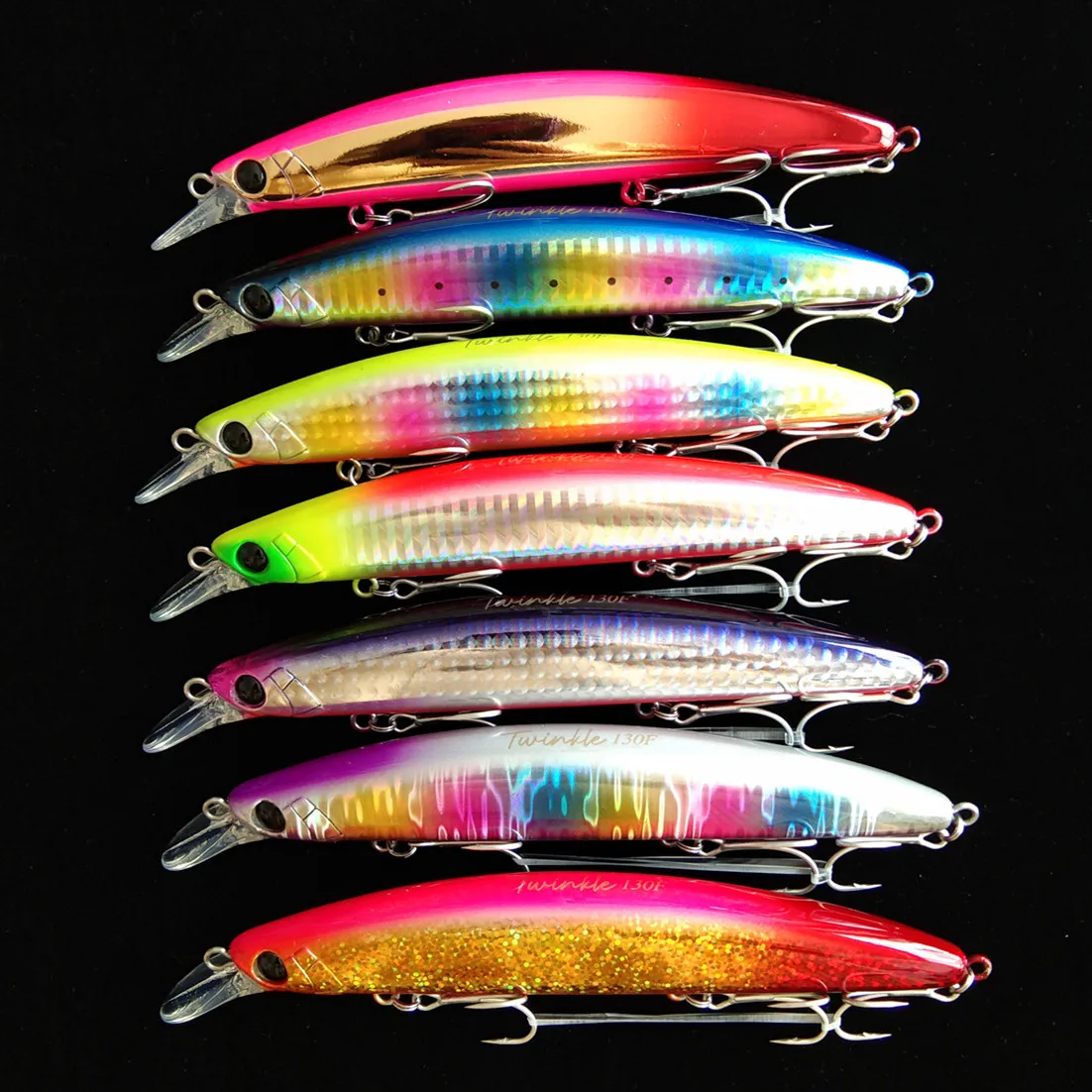 TSURINOYA7pcsFloatingMinnowFishingLure130mm512in80150cm