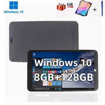 Tablet Windows 10 da 8 GB RAM 128 GB ROM 8 POLLICI 64 bit Intel x5-Z8300 Quad Core WiFi Bluetooth ultrasottile con pellicola temperata Regalo gratuito