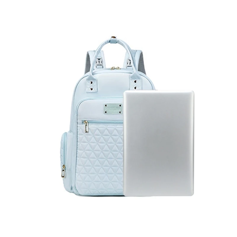 Contemporary Diaper Backpack Large Capacity Suitable for Moms and Babies