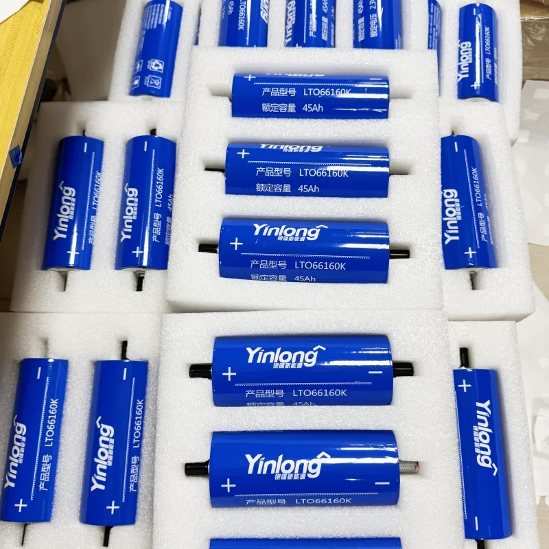 EU inventory of Yinlong 1-72PCS 2.3V 45Ah new A-grade lithium titanate LTO batte