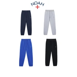Cross Embroidery Logo NOAH Track Pants Men Women Hip Hop Casual Elastic Drawstring Sweatpants Jogger Trousers Sportpant y2k