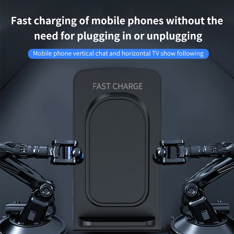 100W Wireless Charger Desktop Phone Quick Charging Stand For iPhone 16 15 14 13 12 Samsung S25 S24 Xiaomi Super Chargers Station