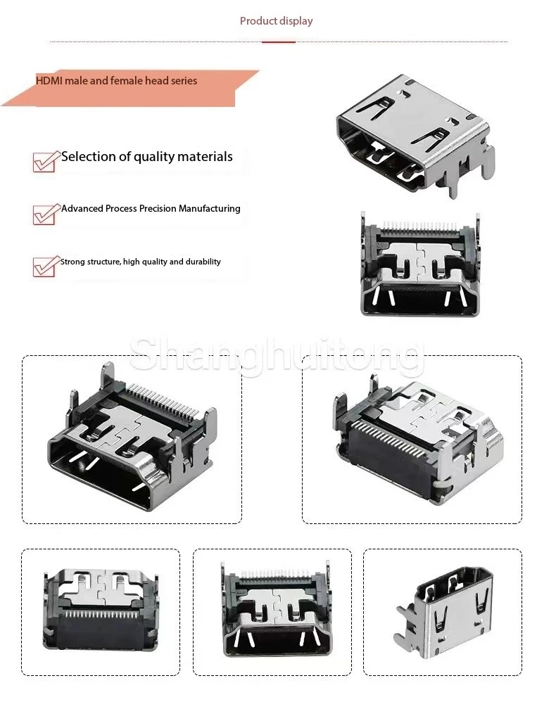 5pcs hdmi computer, tv, motherboard, monitor, hoch auflösende schnitts telle, horizontale buchse, weiblich – Detail 2