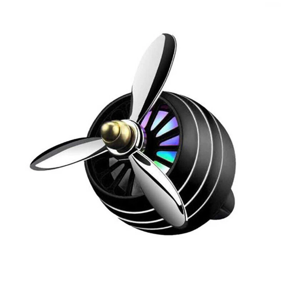 

Air Freshener Car Flavor Clip Flavor Clip Rotating LED Fragrance Car Air Freshener Car Flavor Clip Stylish Brand New