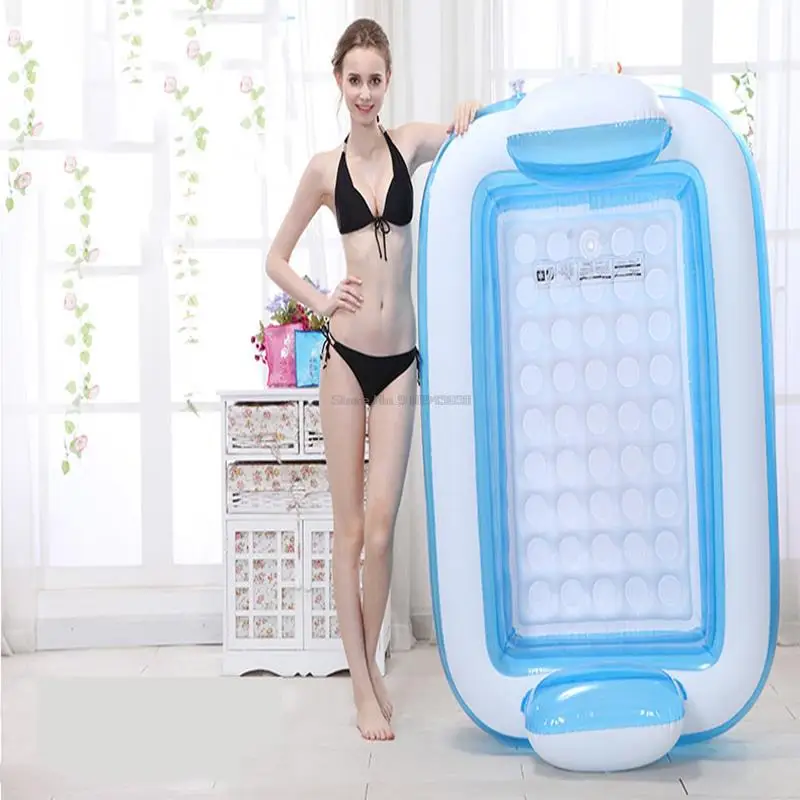 Water Beauty Portable PVC Adult Bath Tub Folding Inflatable Bathtub Safe And Environmentally Friendly Non-toxic Thick NA15210860