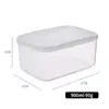 1/2/4PCS Fresh-keeping Boxes Set Refrigerator Sealed Container Food Storage Side Dish Box Microwave Heating Meat Special 3