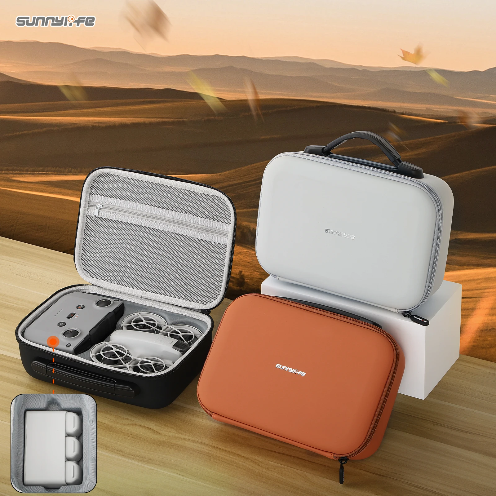 Portable Carrying Case For DJI NEO DJI RC-N3 Drone Remote Controller Box drone accessories,drone storage bag,drone storage case