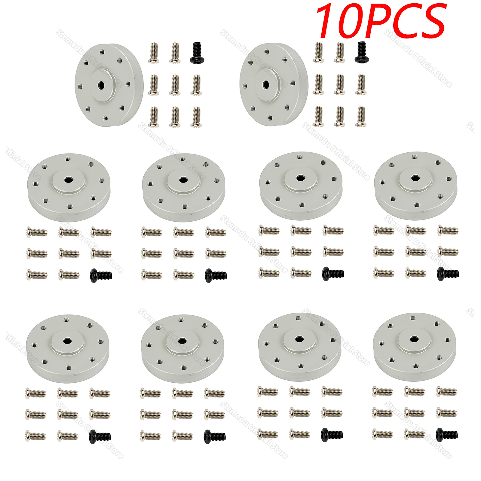 1/2/5/10PCS Aluminium Metall 18T Servo Disc Matal Hörner Arm Runde Typ Für DS5160 DS5180 DS51150 DS51160 60/80KG 150KG 160KG Servo – Detail 11