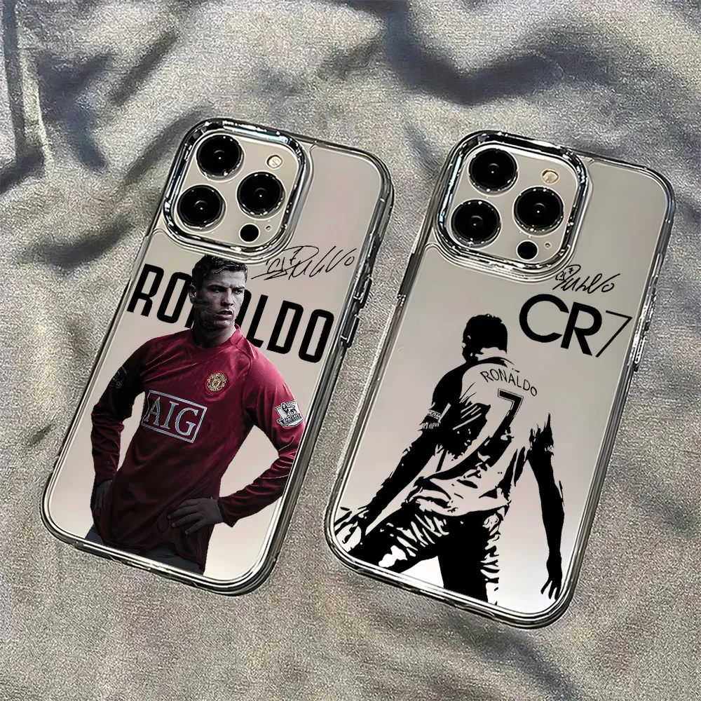 Famous Football Player Transparent Soft Phone Case