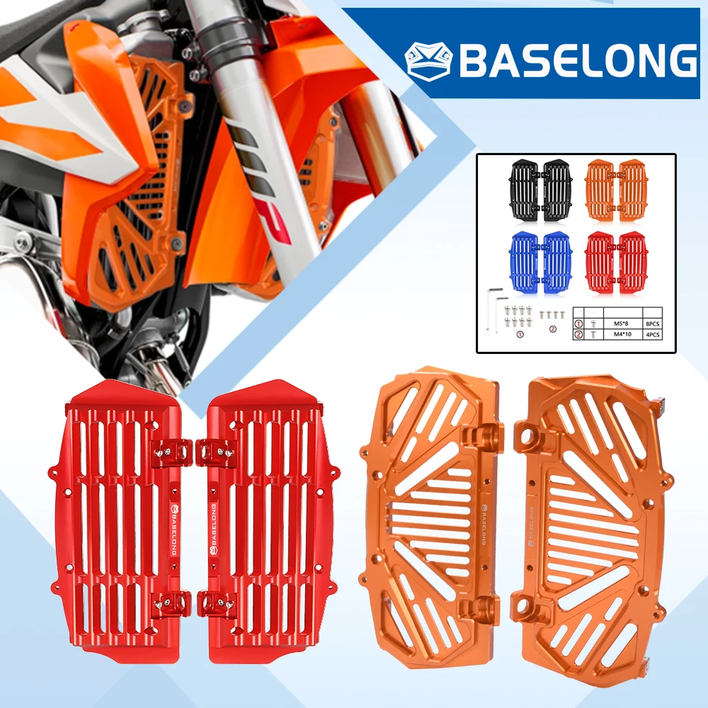 

For GASGAS EX 250F EX250F EX 250 F 2021 Motorcycle Aluminium Accessories Radiator Guard Grille Cover Engine Cooler Protector