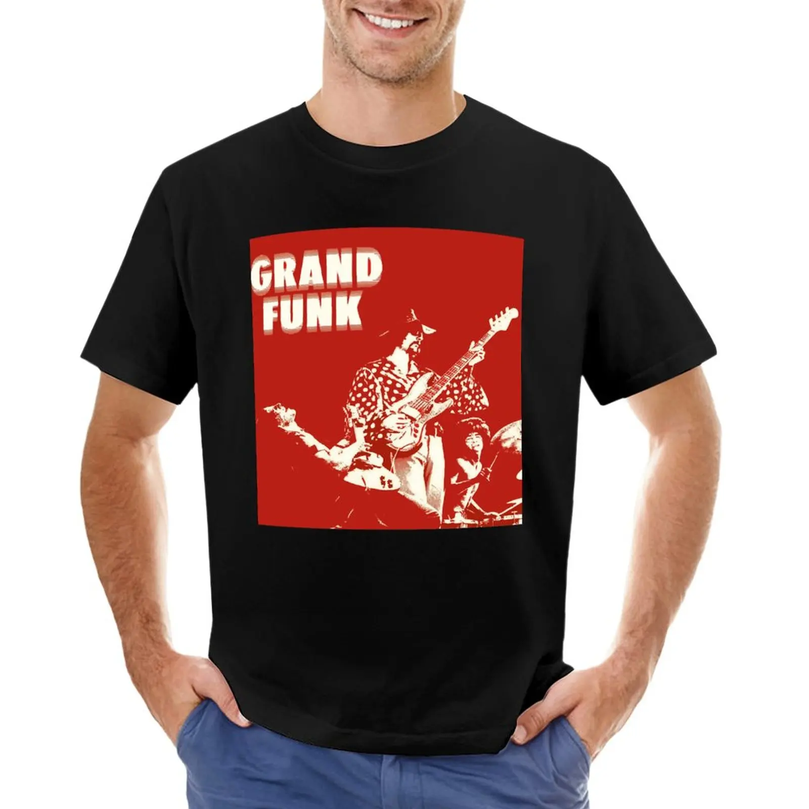 Grand Funk Railroad. T-Shirt Sublime Sports Fans Magliette Pesanti Per Uomo