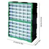 Drawer Parts Cabinet 60 Drawer Hardware Storage Organizer Easily Stackable Drawer Storage For Hardware Crafts For Garage 6