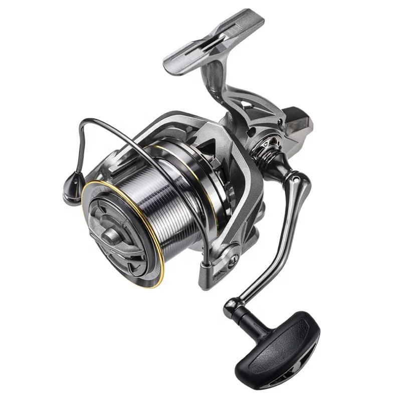 

2024 Surf Fishing Reel Box Spinning Long Cast Big Fishing Reel Metal Lakes LEFT Hand Spin Reel 028 20KG