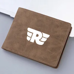 Premium Leather Foldable Motorcycle Wallet (Brown)