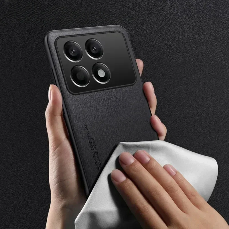 Luxury PU Leather Shockproof Silicone Case - Premium Protection