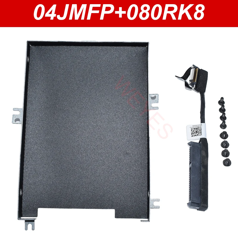 

080RK8 DC02C00B100 HDD cable 04JMFP HDD caddy tray For DELL Latitude E5470 E5480 SATA HDD Connector Cable Hard Disk caddy