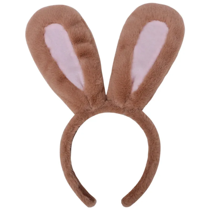 

2023 China New YearCute Easter Plush Bunny Ears Hairbands Soft Rabbite Ears Headbands Women Anime Cosplay Party Hair Accessories