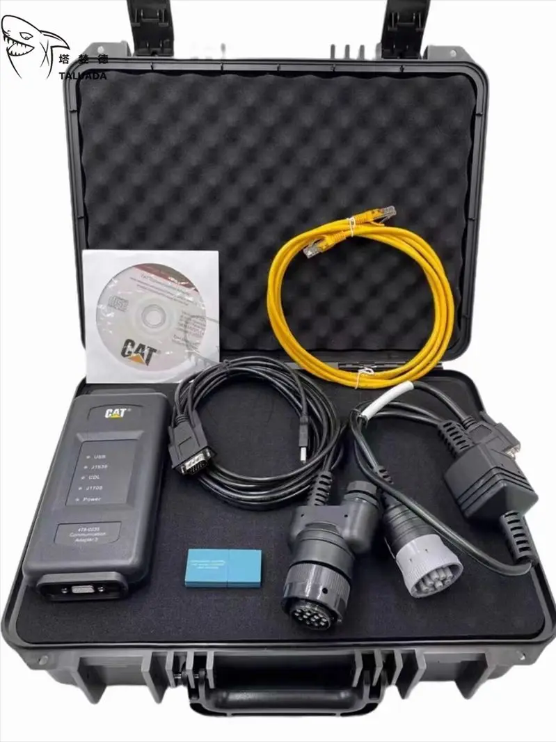【Ryu5】 478-0235 538-5051 4576114 ET4 Diagnostic Tester Tool 3 2021B CAT