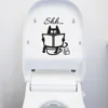 Cute Cat Shh Toilet Removable Art Vinyl Mural Home Room Decor Wall Stickers Waterproof Stickers Fashion Warm Stickers Muraux 1