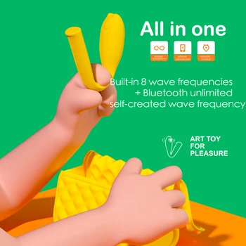 Bluetooth Vibrator Bang Clitoris Stimulator for Women Wearable Remote Control Vibrator Bendable G-spot Vibrator Sex Toy 2