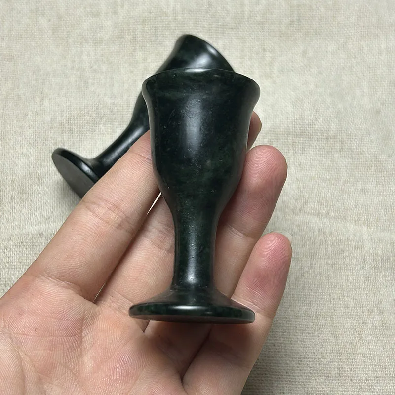 dark-jade-wine-glass-medicine-king-stone-goblet-liquor-cup-strong-magnetic-serpentine-jade