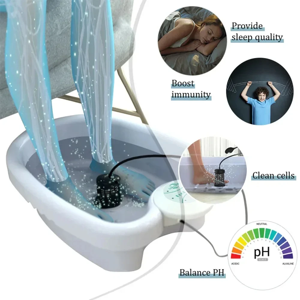 Electric Mini Ion Foot Spa Bath Massager