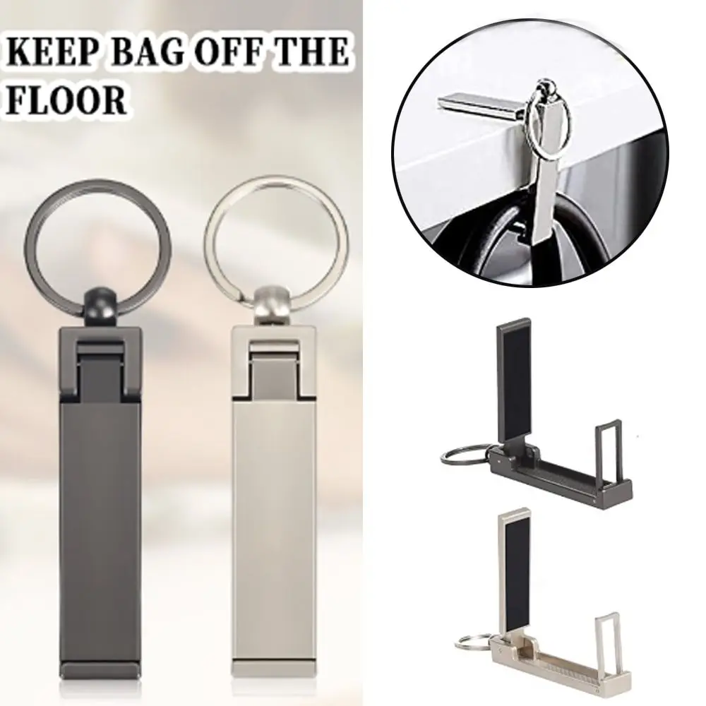 Multifunctional Bag Hangers Purse Hook for Table Foldable Instant with Carabiner bag hanger