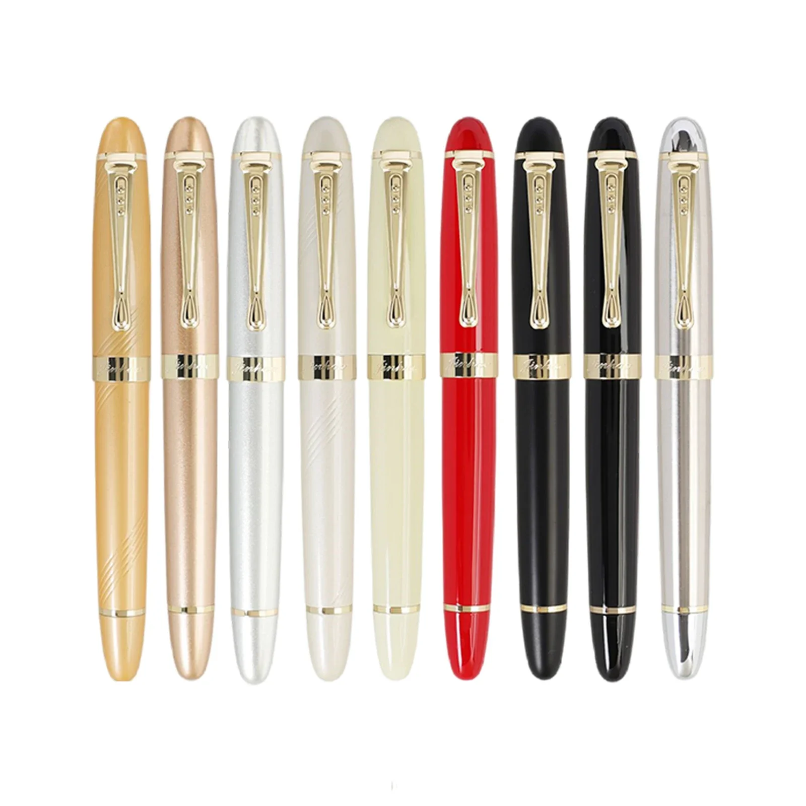 New Jinhao X450 Luxury Fountain Pen beautiful High Quality Metal Inking Pens smooth writing Office School Supplies gifts pen 2