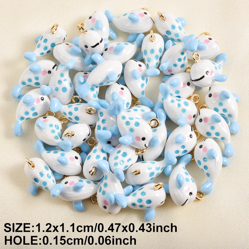 1 Stück Modischer Mädchen-Anhänger, Kawaii Tier-Polarbär-Katzen-Charms für Schmuckherstellung, Armbänder, Schlüsselanhänger, Y2K-Stil, Öltropfen-Anhänger – Detail 6