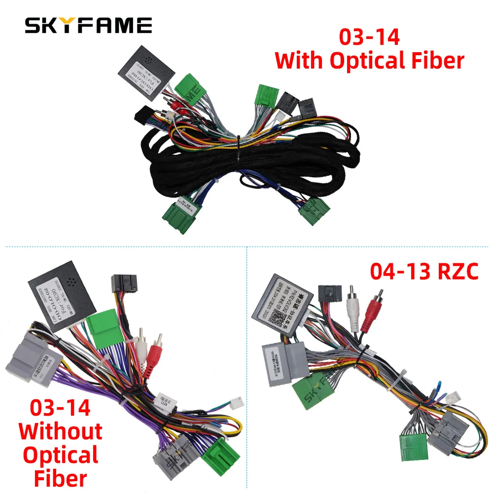 canbus 3点おまとめ SKYFAME Car 16Pin Wiring Harness Adapter Canbus Box Decoder