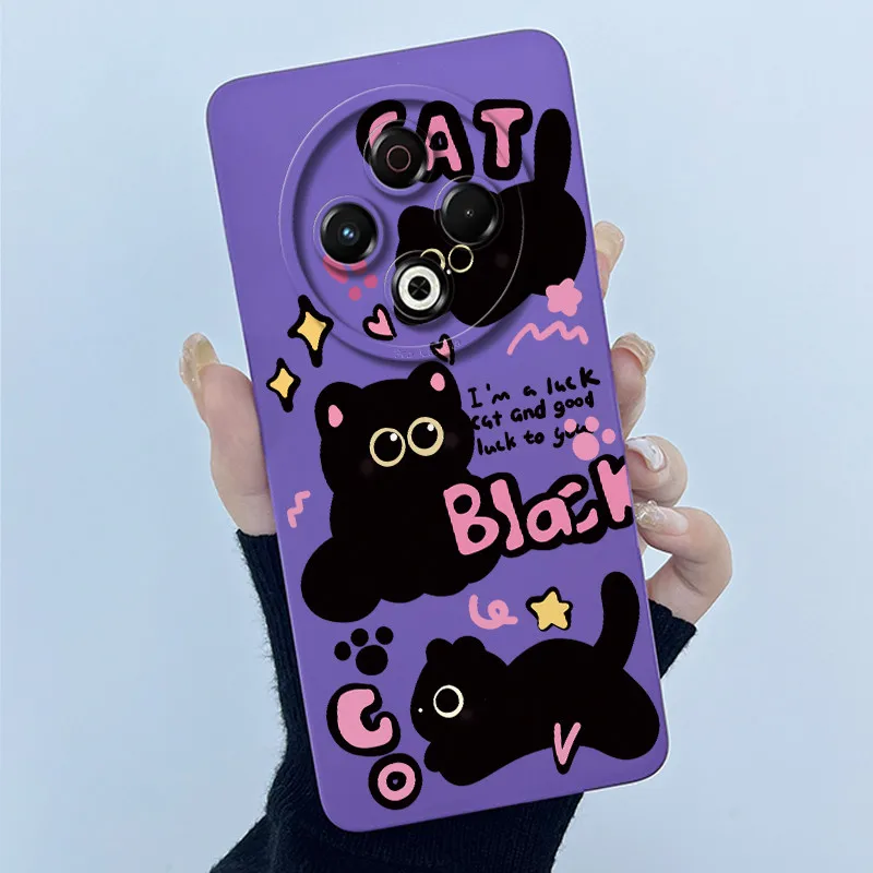 Soft Silicone Phone Case with Sweet Printed Design
