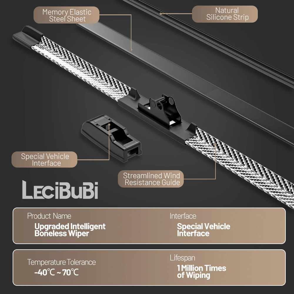 Audi A7 Carbon Wiper Blades 6