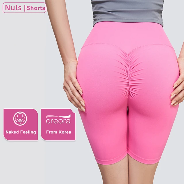 Women Scrunch Bum Shorts Yoga Gym Fitness Sports Push Up High Waist Short  Pants Workout Naked Feeling Tights Soft Short Leggings - AliExpress