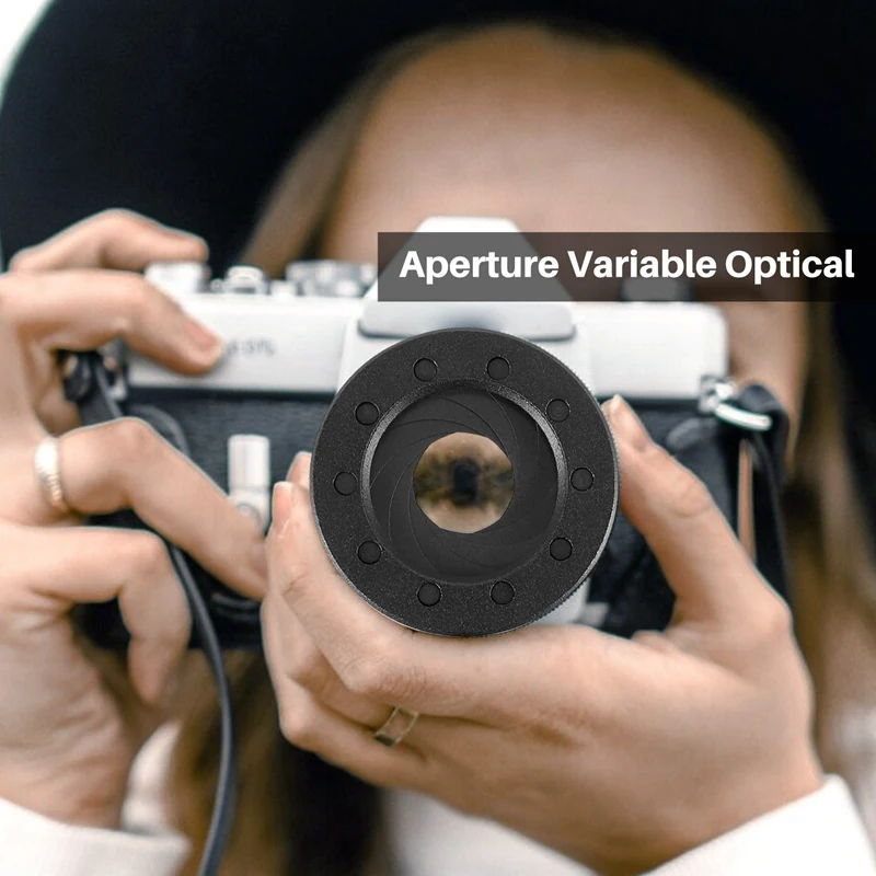 Manual Aperture Adjustable Mechanical Iris Diaphragm Iris Diaphragm For Digital Camera Microscope Iris Lens 5