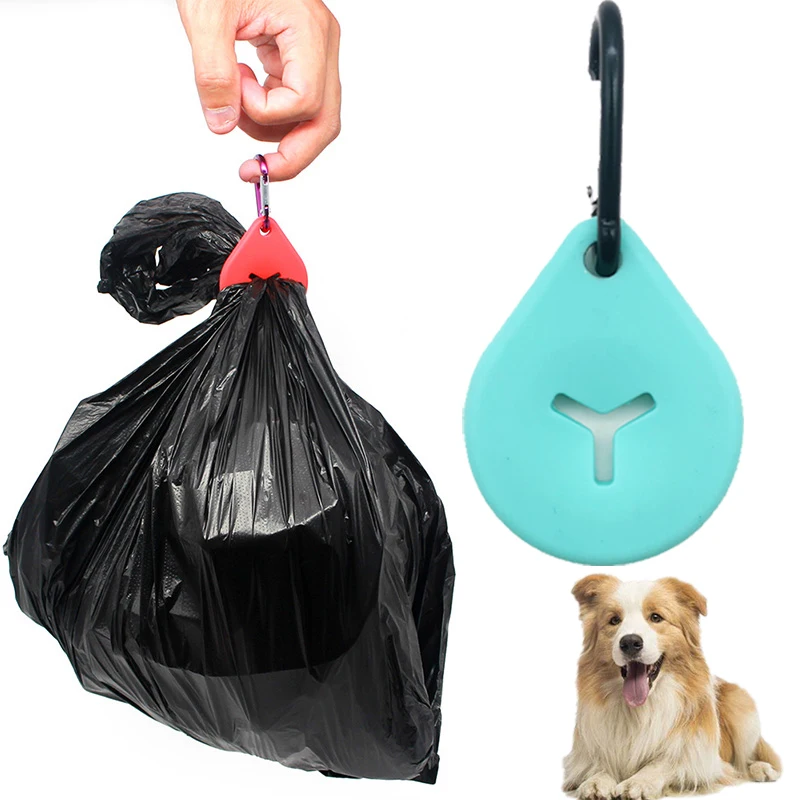 

Pet Garbage Bag Clip Portable Durable Dog Poop Bag Holder Hands-free Outdoor Travel Pet Garbage Bag Clip Dog Cleaning Supplies