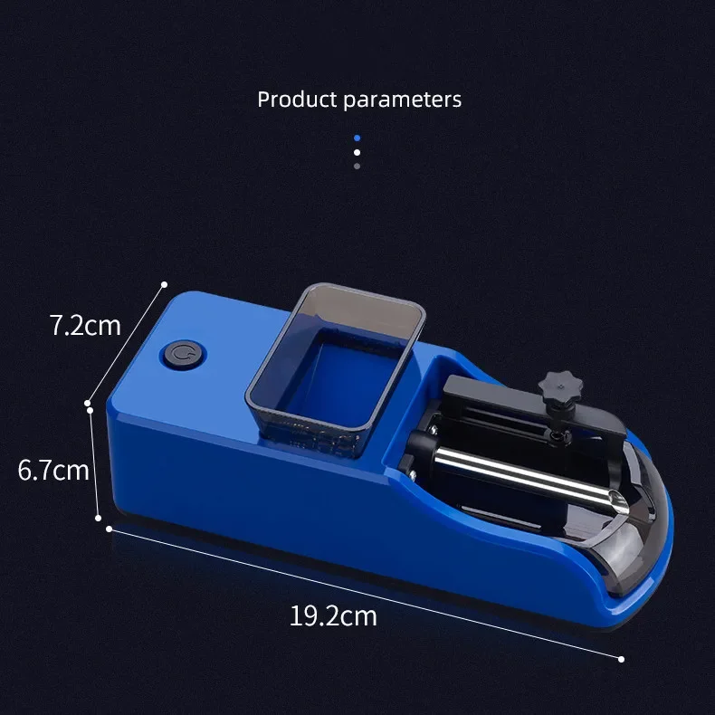 8mm 6.5mm Electric Easy Automatic Cigarette Rolling Machine Plug Tobacco  Winding Roller Stuffing Wrapping Maker DIY Smoking Tool
