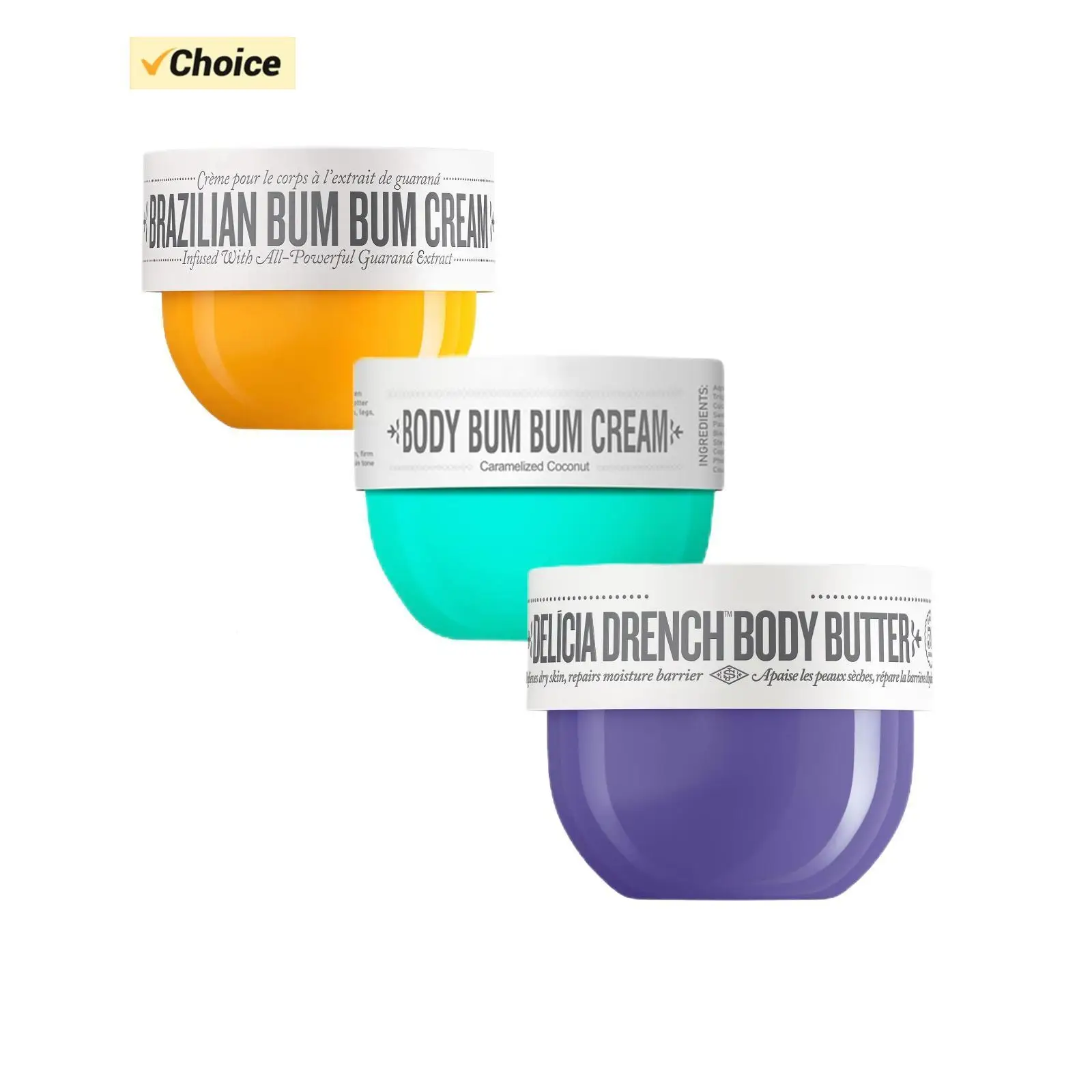 Brazilian Bum Paste 3 Styles 80/240ml A Firming Body Paste Irresistible Scent brazilian bum paste